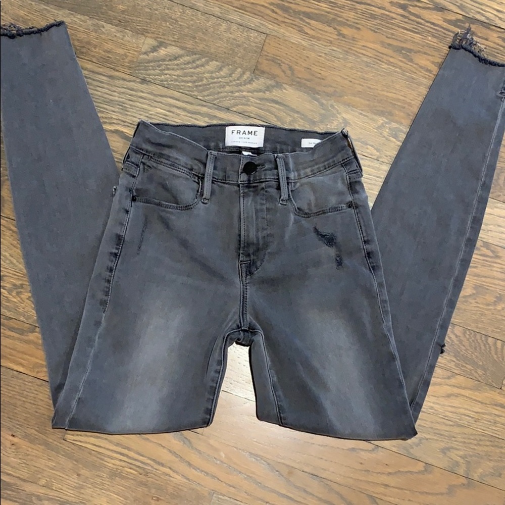 ❤️1-Day SALE!❤️FRAME denim Le High Skinny⚡️Sz 24